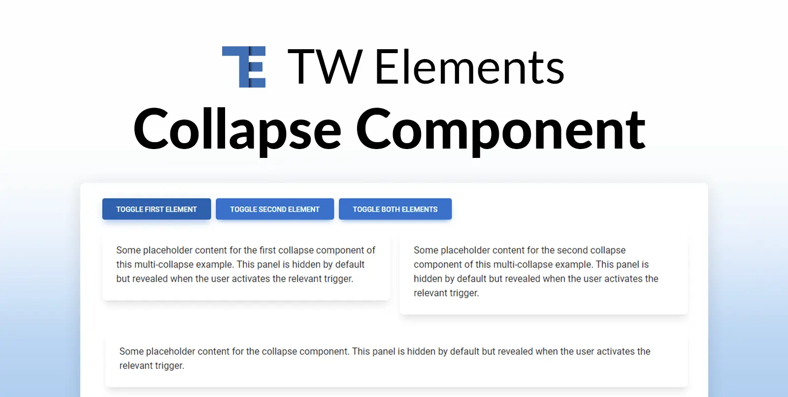 Tailwind CSS Collapse Free Examples Tutorial