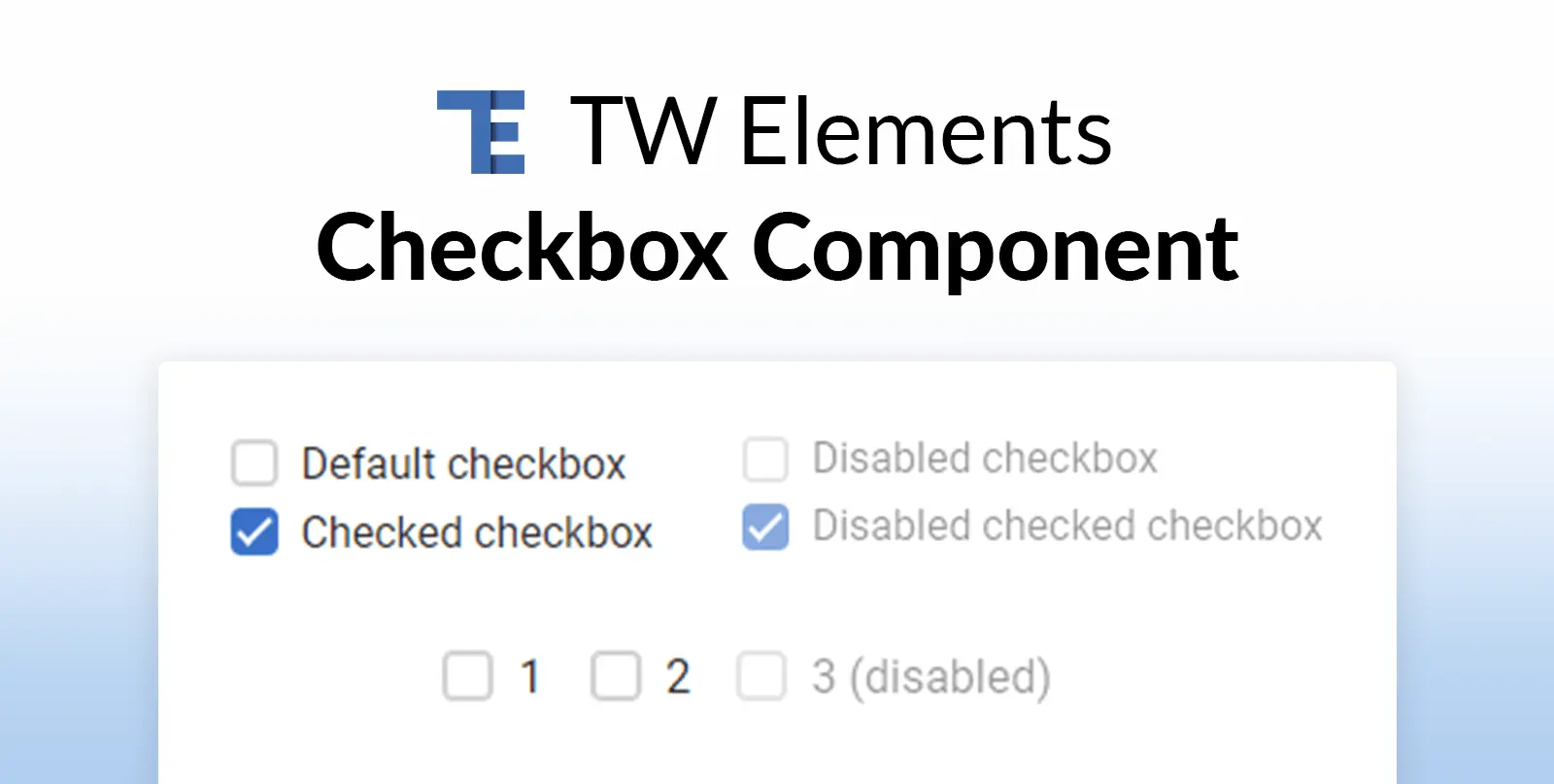 Tailwind CSS Checkbox Form Free Examples Tutorial