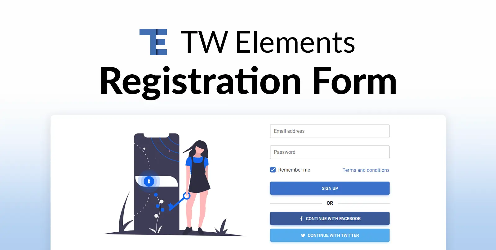 Design A Cool Responsive Registration Form Using HTML & CSS Flexbox 